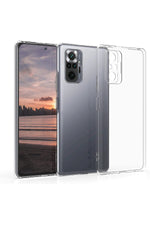 Load image into Gallery viewer, Xiaomi Redmi Note 10/10S Uyumlu Kılıf 3D Kamera Korumalı Darbe Önleyici Şeffaf Esnek Silikon Kapak