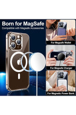 Load image into Gallery viewer, iPhone 16 Pro Uyumlu Kılıf Kamera Koruma Camı Ekran Koruyucu Şeffaf Magsafe Temperli Cam Koruma