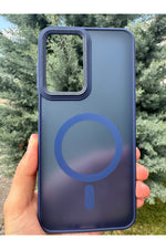 Load image into Gallery viewer, Samsung Galaxy A26 Uyumlu Kılıf Magsafe Renkli Kamera Etrafı Koruyucu Metalik Silikon Sararmaz Kapak