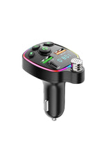 Load image into Gallery viewer, Bluetooth Araç Kiti Araç Fm Transmitter USB Type-C MP3 SD Kart Flash Için Uygun PD Çakmaklık Girişli