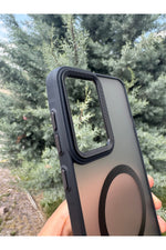 Load image into Gallery viewer, Samsung Galaxy A56 Uyumlu Kılıf Magsafe Renkli Kamera Etrafı Koruyucu Metalik Silikon Sararmaz Kapak