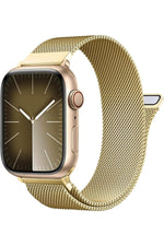 Load image into Gallery viewer, Apple Watch 9 8 7 6 5 4 3 2 Se 42mm/44mm/45mm/49mm Uyumlu Kordon Mıknatıslı Ayarlanabilir Metal