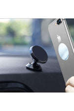 Load image into Gallery viewer, Araç İçi Telefon Tutucu Tüm Modeller ile Uyumlu 360 Dönebilen Metal Mıknatıslı Telefon Tutucu