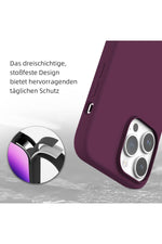 Load image into Gallery viewer, Yüksek Kaliteli iPhone 14 Pro Uyumlu Kılıf Liquid Silikon Renkli Mat Lekelere Dayanıklı Kaymaz