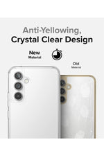 Load image into Gallery viewer, Samsung Galaxy A34 Uyumlu Kılıf 3D Kamera Koruma Darbe Önleyici Şeffaf Esnek Renksiz Silikon Kapak