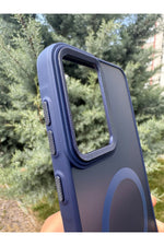 Load image into Gallery viewer, Samsung Galaxy A26 Uyumlu Kılıf Magsafe Renkli Kamera Etrafı Koruyucu Metalik Silikon Sararmaz Kapak