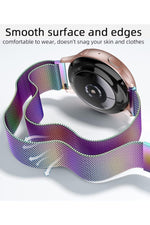 Load image into Gallery viewer, Huawei Watch GT/GT2E/GT2/GT2 Pro/GT3/GT3 Pro/GT4 46mm Uyumlu Kordon Mıknatıslı Parlak İnce Metal
