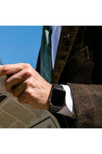 Load image into Gallery viewer, Apple Watch 9 8 7 6 5 4 3 2 Se 42mm/44mm/45mm/49mm Uyumlu Kordon Ayarlanablir Parlak Metal Paslanmaz