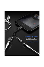 Load image into Gallery viewer, Apple iPhone 14 13 12 11 X 8 7 Uyumlu Kulaklık Çevirici Lightning Dönüştürücü Bluetooth Gerektirmez