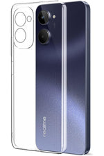 Load image into Gallery viewer, Realme 10 4G Uyumlu Kılıf 3D Kamera Korumalı Darbe Önleyici Şeffaf Transparan Esnek Silikon