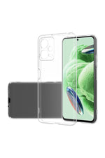 Load image into Gallery viewer, Xiaomi Redmi Note 12 4g Uyumlu Kılıf Şeffaf 3d Kamera Korumalı Köşe Korumalı Renksiz Esnek Silikon