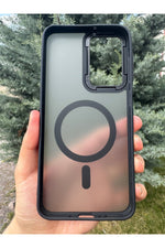 Load image into Gallery viewer, Samsung Galaxy A26 Uyumlu Kılıf Magsafe Renkli Kamera Etrafı Koruyucu Metalik Silikon Sararmaz Kapak