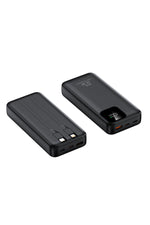 Load image into Gallery viewer, iPhone/Samsung/Mi/Huawei Uyumlu Taşınabilr Hızlı Şarj Aleti 10000 Mah Powerbank LED Gösterge Kablolu