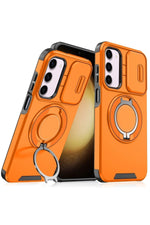 Load image into Gallery viewer, Samsung Galaxy S23 Uyumlu Kılıf Kamera Korumalı Sürgülü 360 Dönebilen Magsafe Stand Tank Kapak