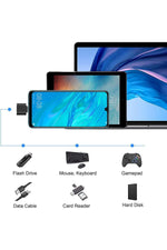 Load image into Gallery viewer, iPhone/iPad/Macbook Uyumlu Type-c To USB Çevirici Metal Dönüştürücü 3.0 Yüksek Hızlı Veri Aktarm OTG