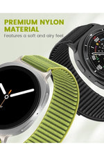 Load image into Gallery viewer, Samsung Galaxy Watch 8 40mm/44mm/Classic 46mm Uyumlu Sport Kumaş Ayarlanabilir Cırt Cırtlı Kordon