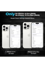 Load image into Gallery viewer, İphone 15 Pro/iphone 15 Pro Max Uyumlu Kamera Lens Koruyucu Dayanıklı Renkli Metal Temperli Cam