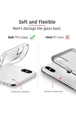 Load image into Gallery viewer, iNfinix Smart 10 Uyumlu Kamera Korumalı Kılıf Darbe Önceleyici Şeffaf Transparan Esnek Silikon Kapak