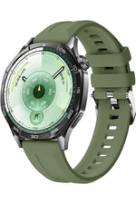 Load image into Gallery viewer, Huawei Watch Gt2e/GT2/GT2 Pro/GT3/GT3 Pro/GT4/GT5/GT6 46mm Yeşil Kumaş Ayarlanabilir Lansman Kordon