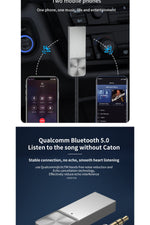 Load image into Gallery viewer, Mikrofonlu Araç Bluetooth Kiti Usb 3.5mm Aux Bluetooth Çevirici Dönüştrücü Hd Ses Kalite Arama/müzik