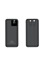 Load image into Gallery viewer, iPhone/Samsung/Mi/Huawei Uyumlu Taşınabilr Hızlı Şarj Aleti 10000 Mah Powerbank LED Gösterge Kablolu
