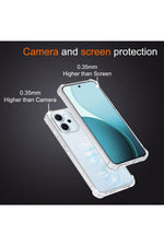 Load image into Gallery viewer, Oppo Reno 14F/14FS Uyumlu Kamera Korumalı Kılıf Darbe Önleme Şeffaf Transparan Esnek Silikon Kapak