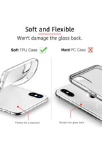 Load image into Gallery viewer, iNfinix Smart 10 Uyumlu Kamera Korumalı Kılıf Darbe Önceleyici Şeffaf Transparan Esnek Silikon Kapak