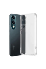 Load image into Gallery viewer, Vivo Y04 Uyumlu Kamera Korumalı Kılıf Darbe Önceleyici Şeffaf Transparan Esnek Silikon Kapak