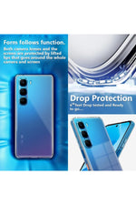 Load image into Gallery viewer, iNfinix Hot 60 Uyumlu Kamera Korumalı Kılıf Darbe Önceleyici Şeffaf Transparan Esnek Silikon Kapak