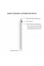 Load image into Gallery viewer, iPhone/iPad/Samsung iOS ve Android Uyumlu Dokunmatik Kalem Taşıma ve Saklama Kutulu Stylus Pencil