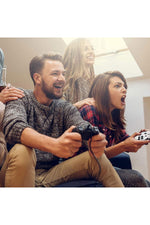 Load image into Gallery viewer, PS3/PC/Windows 11/10/8/7 Roblox/Steam/RetroPie Uyumlu DoubleShock Oyun Kol USB Tak Çalıştır Joystick