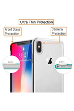 Load image into Gallery viewer, Vivo Y04 Uyumlu Kamera Korumalı Kılıf Darbe Önceleyici Şeffaf Transparan Esnek Silikon Kapak