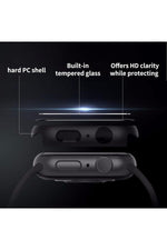 Load image into Gallery viewer, Apple Watch Watch 10 Serisi 46mm Uyumlu Kılıf Kasa ve Ekran Koruyucu Guard Case Renkli Kasa Koruma