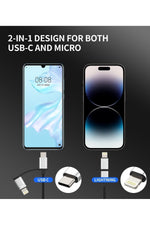 Load image into Gallery viewer, iPhone X/11/12/13/14/15/16 Plus/17 Air/17 Pro Max Uyumlu Type-C/Lightning To USB Çevirici OTG/HUB