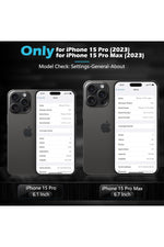Load image into Gallery viewer, iPhone 15 Pro Max Uyumlu Kamera Lens Koruyucu Dayanıklı Renkli Metal Temperli Cam Kamera Lens Koruma