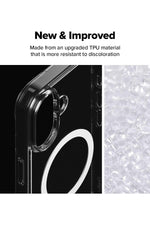 Load image into Gallery viewer, iPhone 16 Plus Uyumlu Kılıf Kamera Çıkıntılı Şeffaf Magsafe Kılıf Kablosuz Şarj Destekli Kapak