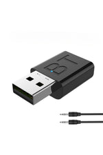 Load image into Gallery viewer, Araç içi Bluetooth Kiti USB 3.5mm Jack Bluetooth Receiver Aux Kablo Wireless Araç Kiti Kablosuz Kit