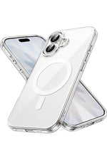 Load image into Gallery viewer, iPhone 17 Uyumlu Kılıf İnce Sert Sararmaz Magsafe Kamera Kenarı Koruyucu Dayanıklı Kapak
