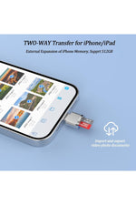 Load image into Gallery viewer, Lightning To Micro SD/TF Card Reader iPad/iPhone 14/13/12/11/X/Pro Max/Plus Uyumlu Metal Çevirici