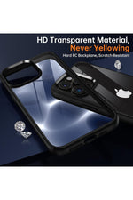 Load image into Gallery viewer, iPhone 14 Pro Uyumlu Kılıf Kamera Çevresi Metal Sararmaya Karşı Dayanıklı Koruyucu Silikon Kapak