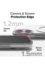 Load image into Gallery viewer, iPhone 16 Pro Max Uyumlu Kılıf Kamera Koruma Camı Ekran Koruyucu Şeffaf Magsafe Temperli Cam Koruma