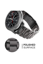 Load image into Gallery viewer, Huawei Watch GT2E/GT2/GT2 Pro/GT3/GT3 Pro/GT4 46mm Uyumlu Kordon Ayarlanablir Paslanmaz Parlak Metal