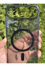 Load image into Gallery viewer, iPhone 17 Air Uyumlu Kılıf Magsafe Sert Sararmaz Kamera Kenarı Koruyucu Dayanıklı Renkli Kapak