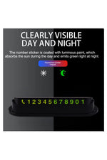 Load image into Gallery viewer, Araç içi Telefon Numaratör Araç Park Telefonu Premium Kokulu Telefon Tutucu Özellikli Numaratör