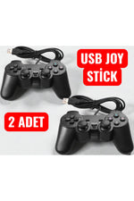 Load image into Gallery viewer, PS3/PC/Windows 11/10/8/7 Roblox/Steam/RetroPie Uyumlu DoubleShock Oyun Kol USB Tak Çalıştır Joystick