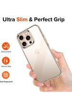 Load image into Gallery viewer, iPhone 16 Pro Max Uyumlu Şeffaf Kılıf Kamera Çıkıntılı Koruyucu Slim Renksiz İnce Esnek Silikon
