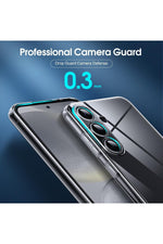 Load image into Gallery viewer, Samsung Galaxy S24 Plus/S25 Plus Uyumlu Kılıf Kamera Korumalı Dayanıklı Şeffaf Esnek Renksiz Silikon