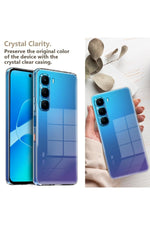 Load image into Gallery viewer, iNfinix Hot 60 Uyumlu Kamera Korumalı Kılıf Darbe Önceleyici Şeffaf Transparan Esnek Silikon Kapak