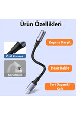 Load image into Gallery viewer, iPad iPhone 17 Pro Max/16 Pro/15 Uyumlu Type-C To 3.5mm Jack Aux Ses Kulaklık Çevirici Dönüştürücü