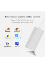 Load image into Gallery viewer, Notebook/Laptop/Macbook Uyumlu Type-C To Ethernet RJ45 Çevirici USB-C To LAN 100 Mbps Dönüştürücü